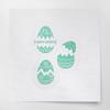Decal Stickers of Happy Easter (Mint) (Set of 2) Premium Waterproof Decal Stickers for Laptop Phone Accessory Helmet Car Window Mug Tuber Cup Door Wall Decoration - BICVER1c35363MI0124 view 1