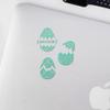 Decal Stickers of Happy Easter (Mint) (Set of 2) Premium Waterproof Decal Stickers for Laptop Phone Accessory Helmet Car Window Mug Tuber Cup Door Wall Decoration - BICVER1c35363MI0124 view 3