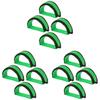 SUPVOX Adjustable Bike Pedal Straps with Adhesive Toe Clips Non-Slip Cycling Pedal Straps for Stationary Road and Mountain Bikes 9.05 X 1.96 X 1.18 Inches view 1