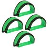 SUPVOX Adjustable Bike Pedal Straps with Adhesive Toe Clips Non-Slip Cycling Pedal Straps for Stationary Road and Mountain Bikes 9.05 X 1.96 X 1.18 Inches view 3