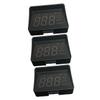 HOMSFOU 3pcs Vehicle Speedometer Display Over Alarm and Windshield Projection for Cars Automatic Brightness Easy Installation Compatible Vehicles view 1