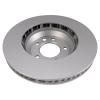 Replacement Brake Pads and Coated Rotors Set - Front - with Ceramic Posi-Quiet Pads - fits 2003-2010 Porsche Cayenne view 2
