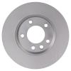 Replacement Brake Pads and Coated Rotors Set - Front - with Ceramic Posi-Quiet Pads - fits 2003-2010 Porsche Cayenne view 3