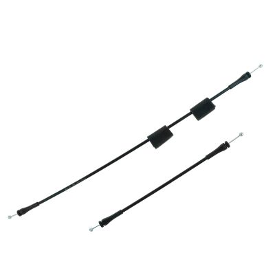 Door Latch Cable - Passenger Side - 2 Piece Set - for 2006-2014 Ford E-450 Super Duty