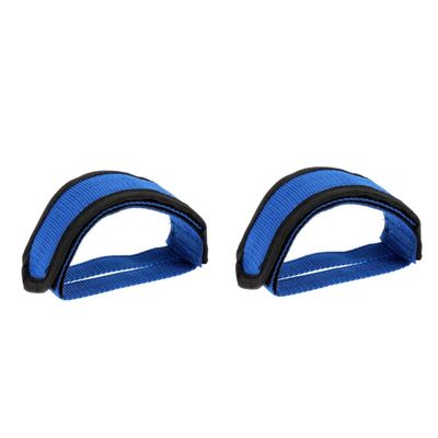BESPORTBLE 2pcs Bike Pedal Toe Clip Straps Cycling Pedal Bands Dense Material Toe Clip