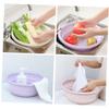 Beatifufu Portable Basin Pot Mini Folding Bucket for Camping Fishing Car Washing Wash Basin for Outdoor Activities and Travel view 4