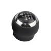 KACEPAR Manual Gear Shift Head Knob PU Leather Black, Car Gear Shifting Stick Shifter Lever, Compatible with Toyota Compatible with RAV4, Urban Cruiser, 5 Speed view 2