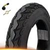 NiuJKun 14x2.50 Electric Scooter Rubber Vacuum Tyre Tubeless Tyre Outer Tire Replacement, 250-14 Ebike Tire Heavy Duty Design for Electric Bicycles Tricycles Scooters view 1