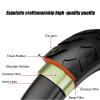 NiuJKun 14x2.50 Electric Scooter Rubber Vacuum Tyre Tubeless Tyre Outer Tire Replacement, 250-14 Ebike Tire Heavy Duty Design for Electric Bicycles Tricycles Scooters view 2
