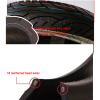 NiuJKun 14x2.50 Electric Scooter Rubber Vacuum Tyre Tubeless Tyre Outer Tire Replacement, 250-14 Ebike Tire Heavy Duty Design for Electric Bicycles Tricycles Scooters view 3