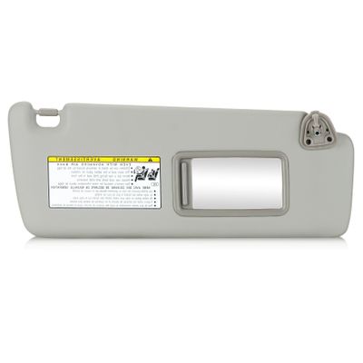 Right Passenger Side Grey Sun Visor Fit for Toyota Highlander 2004 2005 2006 2007 Sunvisor Replacement 74320-48260-A0 7432048260A0 74320 48260 A0