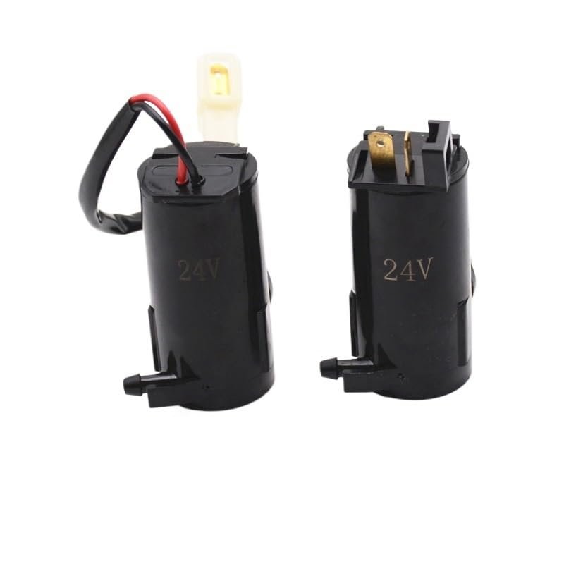 Universal 24V Car Truck Glass Wiper with Water Spray Motor (Color : 24V Without Wire, Size : 1pcs)
