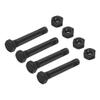 A.A Trailer Leaf Spring Shackle 9/16" -18 x 3-1/2" Bolt & Lock Nut Set for 2" Wide Leaf Springs (4 Pack) view 1