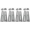 A.A 12" Galvanized Swivel and Top Bunk Bolster Bracket for Boat Trailer, Heavy Duty (8 Pack) view 1