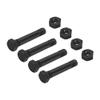 A.A Trailer Leaf Spring Shackle 9/16" -18 x 3 Bolt & Lock Nut Set for 1-3/4" Wide Leaf Springs (4 Pack) view 1