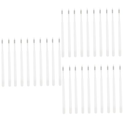 NUOBESTY 30pcs Weeding Pen Refills for Vinyl Crafting Air Release Tool for Bubble Removal Film Installation Accessories