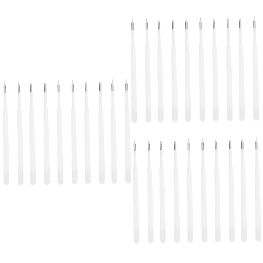 NUOBESTY 30pcs Weeding Pen Refills for Vinyl Crafting Air Release Tool for Bubble Removal Film Installation Accessories