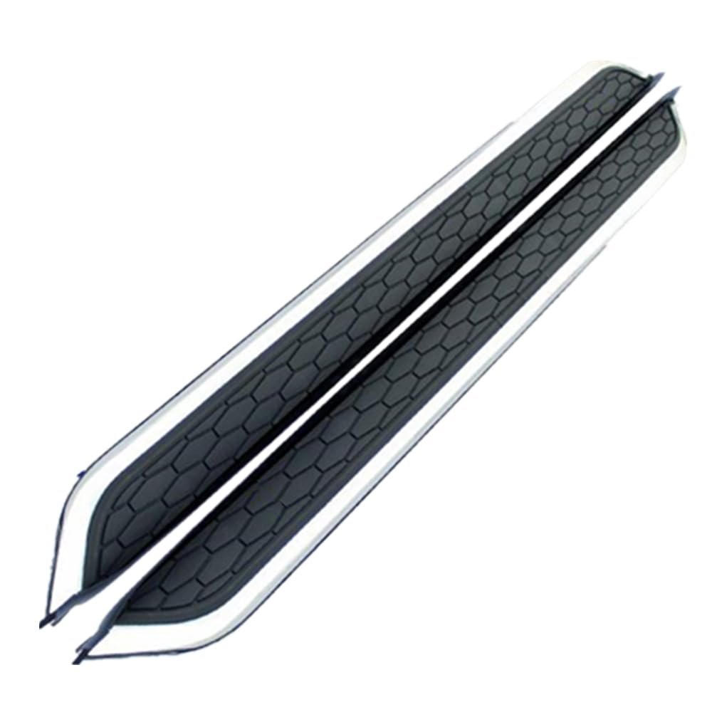 Running Board Side Step Fits for Honda Pilot 2023 2024, 2PCS Pedals Pedal Nerf Bars with Brackets (Fengwo-Silver)