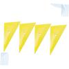 Yardwe 4pcs Auto Foil Scraper Durable Rectangular Plastic Window Film Tool for Car Tinting and Wrapping Non-damaging Squeegee Edges for DIY Enthusiasts view 2