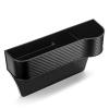 NaKeah Seat Crevice Storage Box for V-olvo V40 Carbon Fiber Car Seat Gap Storage Box Organizer Console Side Storage Box view 1