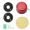 CFTGIW Red Flashing LED Alarm Light Security Alarm Light Strobe Warnin Has High Brightness High Visibility and No Want to Maintain in use. Alarm Ligh Electricity Saving, Lengthy view 4