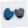 Mobestech 3pcs Chenille Car Wash Duster Mitt Scratch Lint Cleaning Gloves for Cars Trucks and Rvs Quick Dusting and Dust Capture view 3