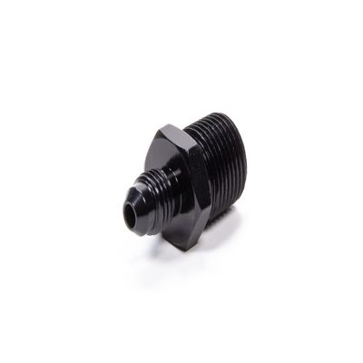 Straight Adapter Fitting #4 X 3/8 NPT Black