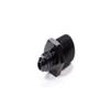 Straight Adapter Fitting #4 X 3/8 NPT Black view 1