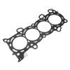 Motoforti Cylinder Head Gasket, Suitable for 2.4L/3.0L Engine, for Honda Accord 2006 2007, Metal, No.12251RBB004, Silver Tone Black view 1