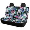 Pinupub Colorful Tie Dye Print Car Accessories Seat Protector Soft Breathable Auto Front Seat Covers with Rear Bench Full Set of 3pcs Car Seat Covers view 2