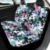 Pinupub Colorful Tie Dye Print Car Accessories Seat Protector Soft Breathable Auto Front Seat Covers with Rear Bench Full Set of 3pcs Car Seat Covers view 4