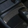 Real Premium 3K Carbon Fiber Center armrest Water Cup Holder Panel Sticker Trim Cover Decal Compatible with Honda Civic 2001 2002 2003 2004 2005 Car Interior Accessories Decor -B view 4