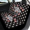 Pinupub Cow American Flag Butterfly Stars Print Car Seat Covers Full Set Universal Anti-Slip Front Ans Rear Car Seat Cushions Fashion Car Interior Accessories for Most Car view 4