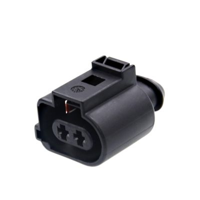 VAIGAI Yige Store 2 Pin Automotive Sensor Wire Harness Connector Socket Waterproof Electrical Horn 3.5MM Female Plug 1J0973722A (Color : A, Size : 20 Sets)