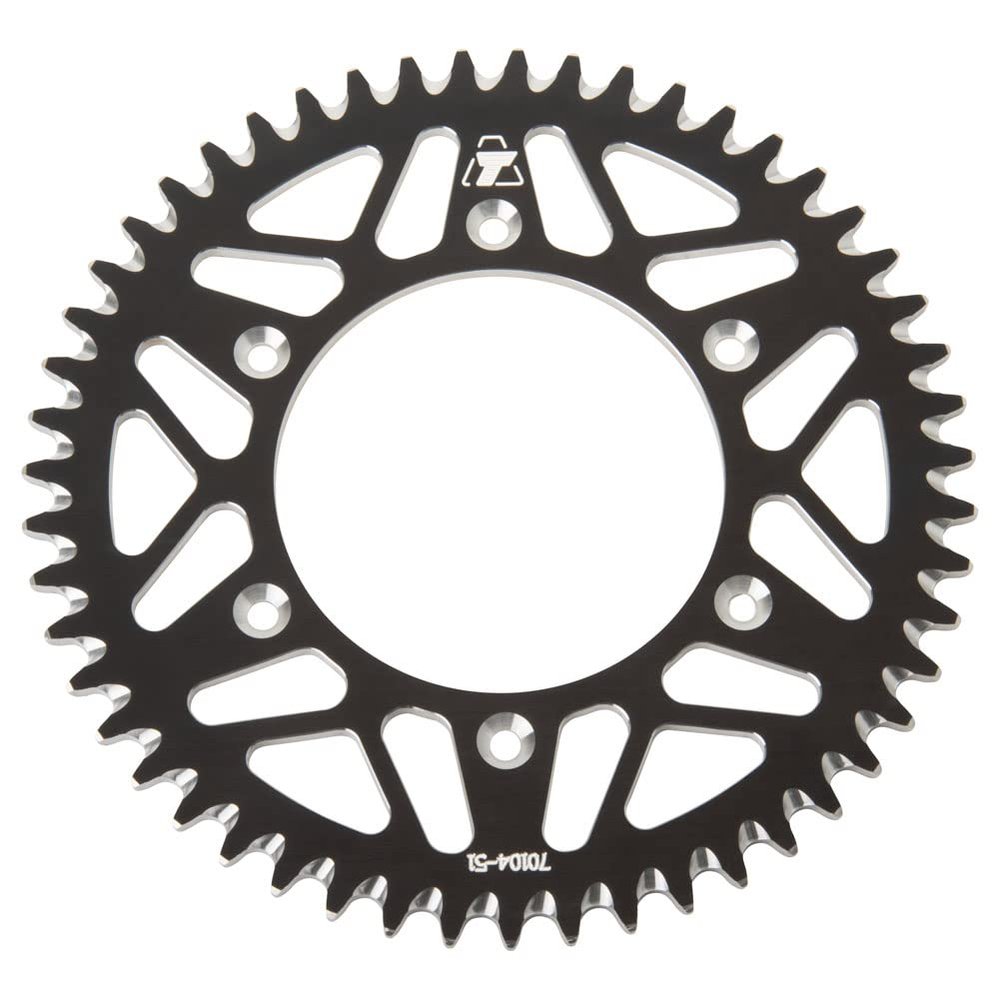 Tusk Rear Aluminum Sprocket 51 Tooth Black for Honda CRF300L 2021-2023