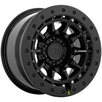 Black Rhino Hard Alloys TUSK 17X8.5 5X5.0 4.36-10mm GLOSS BLACK - BR016BX17855010N