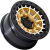 Black Rhino Hard Alloys TUSK 17X8.5 5X5.0 4.36-10mm MATTE GOLD W/MACHINED RING - BR016GD17855010N view 2