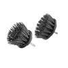 RYOBI 2 PC. Hard Bristle Brush Cleaning Home Office Garage Boat, Black view 1