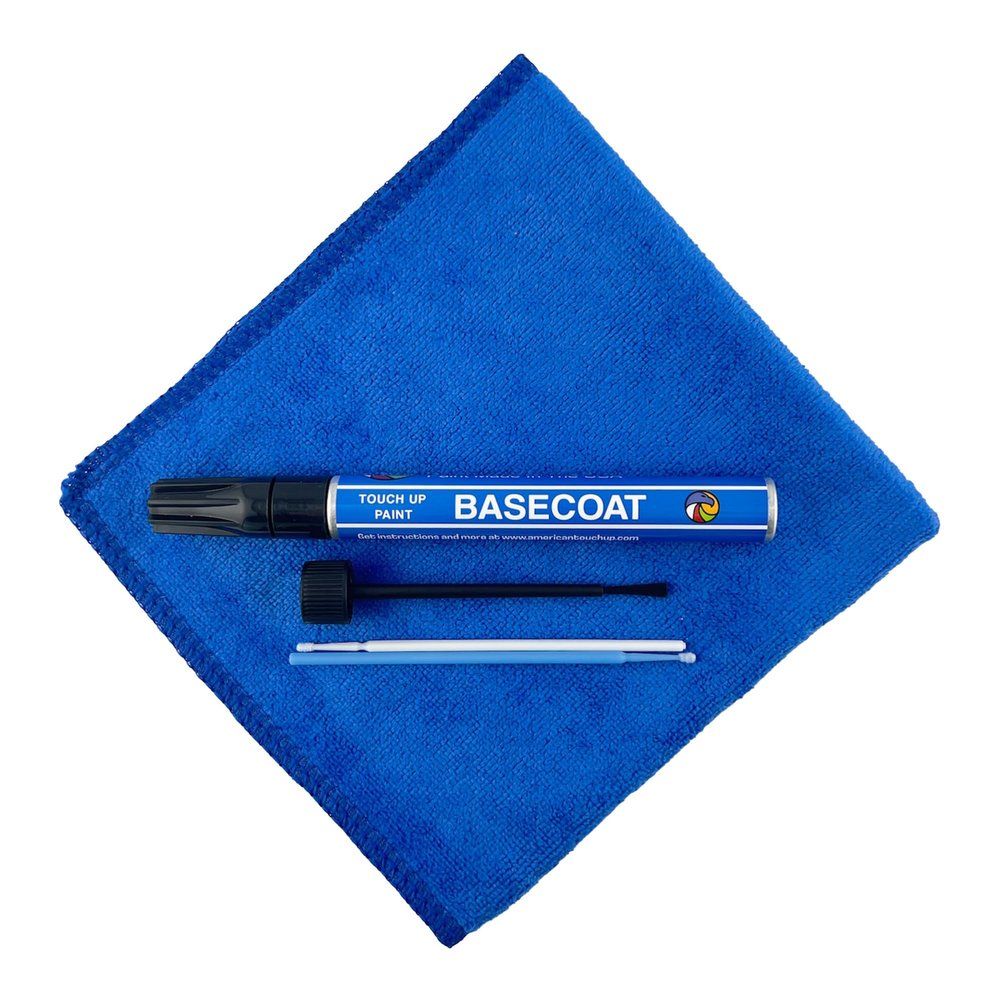 American Touch Up Paint Exact Match Compatible with Chevy Gunmetal Metallic 87, 9243, WA9243 - Paint Pen Brush, Basecoat