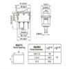 HAODEE 10pcs/lot G130 10 * 15mm SPST 2PIN ON/OFF Boat Rocker Switch 6A/250V For Auto Car Dash Dashboard Truck RV ATV Home Model KCD1 (Size : 50pcs) view 2