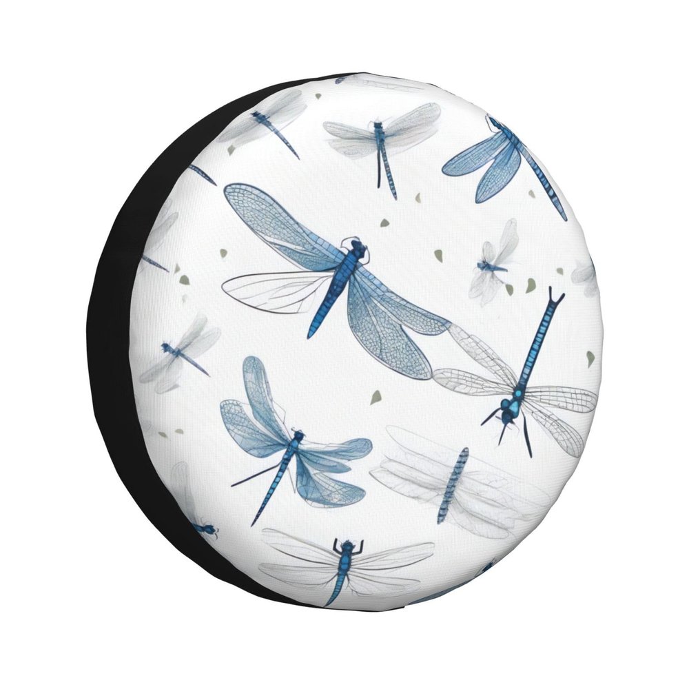 Dragonfly Thicken The Spare Tire Cover.Waterproof Fabric.Gm is Suitable for Trucks,Rvs,Off-Road Vehicles,Campers and So On.A Variety of Sizes.