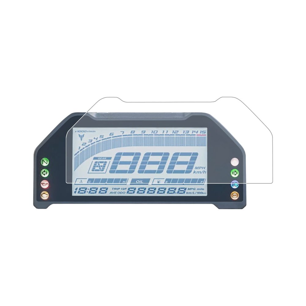 HAONEL Instrument Film Dashboard Screen Protector Replacement for Yamaha MT03 MT-25 2020-2022 YZF-R25 2019-2022 YZF R3 R15 V4 2022 Cluster Display Screen Protective Cover