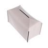 DECHOUS 2pcs Pu Leather Multi-Purpose Tissue Box Holder Stylish Napkin Case for Home Office Car Storage Convenient Design Phone Charging Compartment view 2