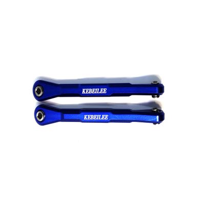 KEBEILEE CNC 7075#Aluminum Trailing arm Steering Upper Link for LOSI RZR 1/10 (Blue)