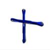 KEBEILEE CNC 7075#Aluminum Trailing arm Steering Upper Link for LOSI RZR 1/10 (Blue) view 2