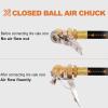 Karlass 1/4" FNPT Ball Foot Air Chuck with Clip Truck Auto Car Tire Hose Tool Clip-on Ball Inflator Air Chuck Air Compressor Accessories 2 Pcs view 4