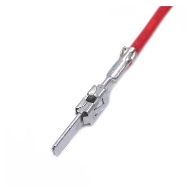 BUIEX 2.8/3.5 MM Bosch Car Crimping Terminal Compatible with Connector Female Male Terminals Cold Press with Cable 2-964300-1 964286-2 (Color : Male, Size : 10 Pcs)