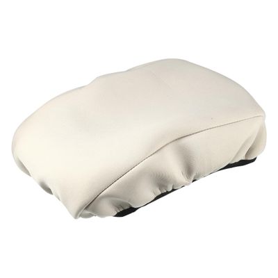 Partuto Center Console Seat Armrest Cover - Car Inner Seat Armrest Lid Storage Covers Trim - for Ford Fusion 2013-2019 Neoprene Fabric Beige - 1 Pc