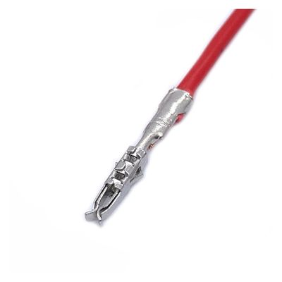 BUIEX 1.5mm Auto Crimp Terminal Wire Electrical Cold Crimp Compatible with License Plate Light Connector with Cable 964261-2 969028-2 (Color : Female, Size : 10 Pcs)