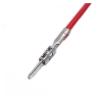 BUIEX 1.5mm Auto Crimp Terminal Wire Electrical Cold Crimp Compatible with License Plate Light Connector with Cable 964261-2 969028-2 (Color : Female, Size : 10 Pcs) view 4